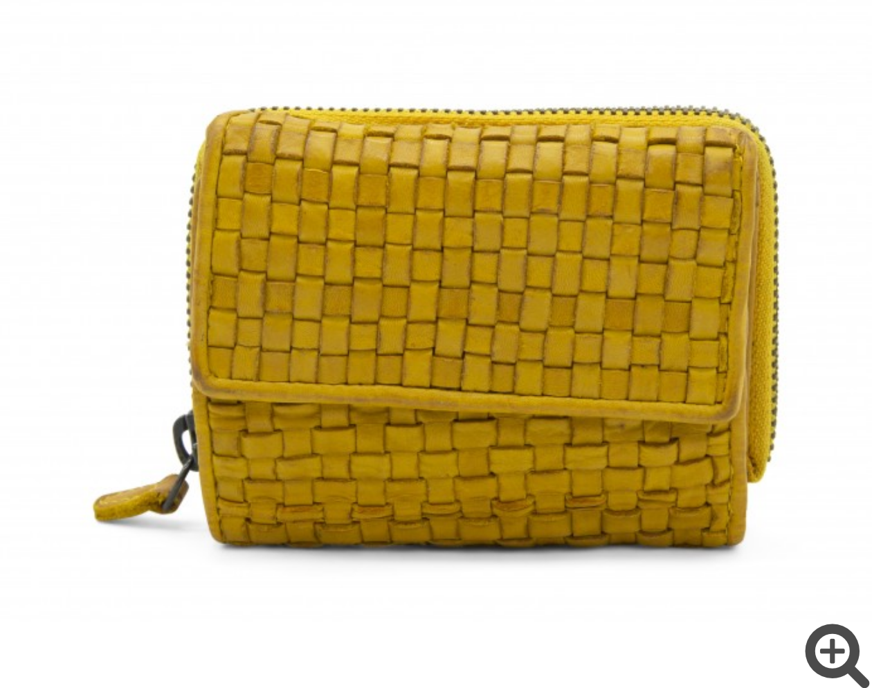 BZNA Berlin Gia Gelb Wallet Leather Leder Portemonnaie Geldbörse Clutch