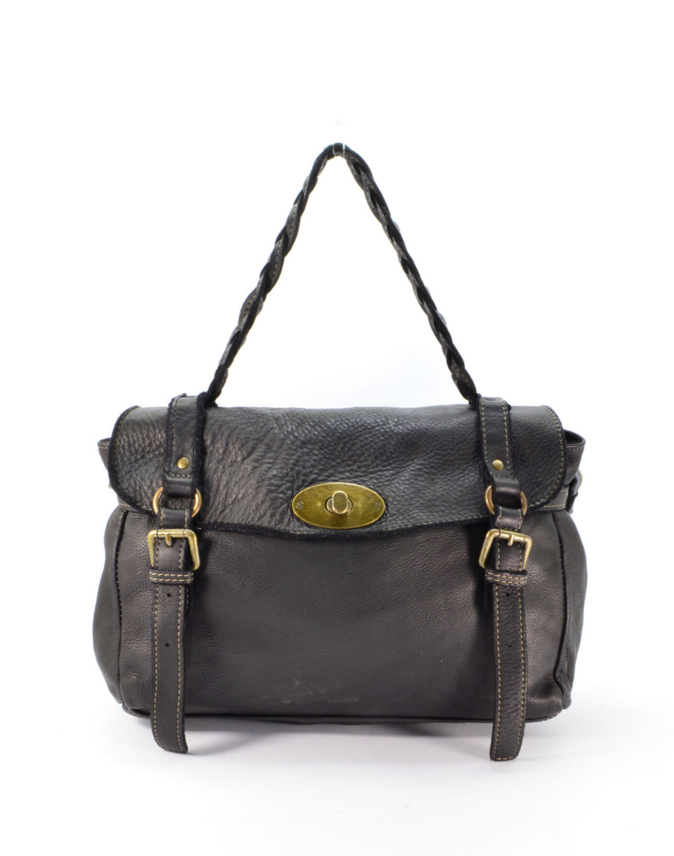 BZNA Bag Alessandra Schwarz Beuteltasche Designer Schultertasche Handtasche - B Z N A