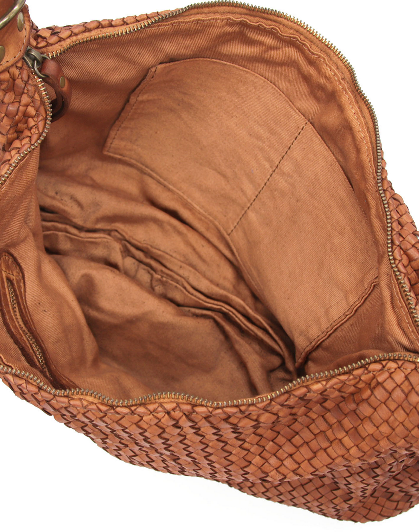 BZNA Bag Amelia Taupe Italy Designer Damen Handtasche Schultertasche Tasche - B Z N A