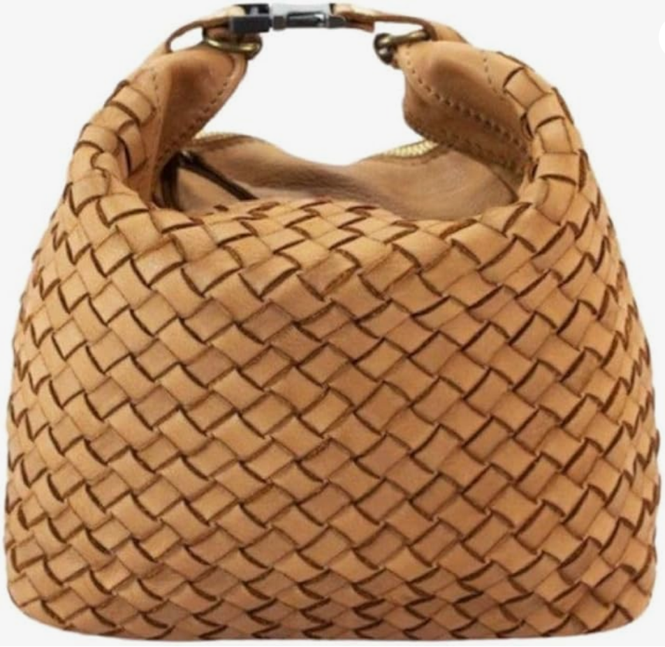 BZNA Bag Babsi klein Cognac Designer Beutel Handtasche Schultertasche