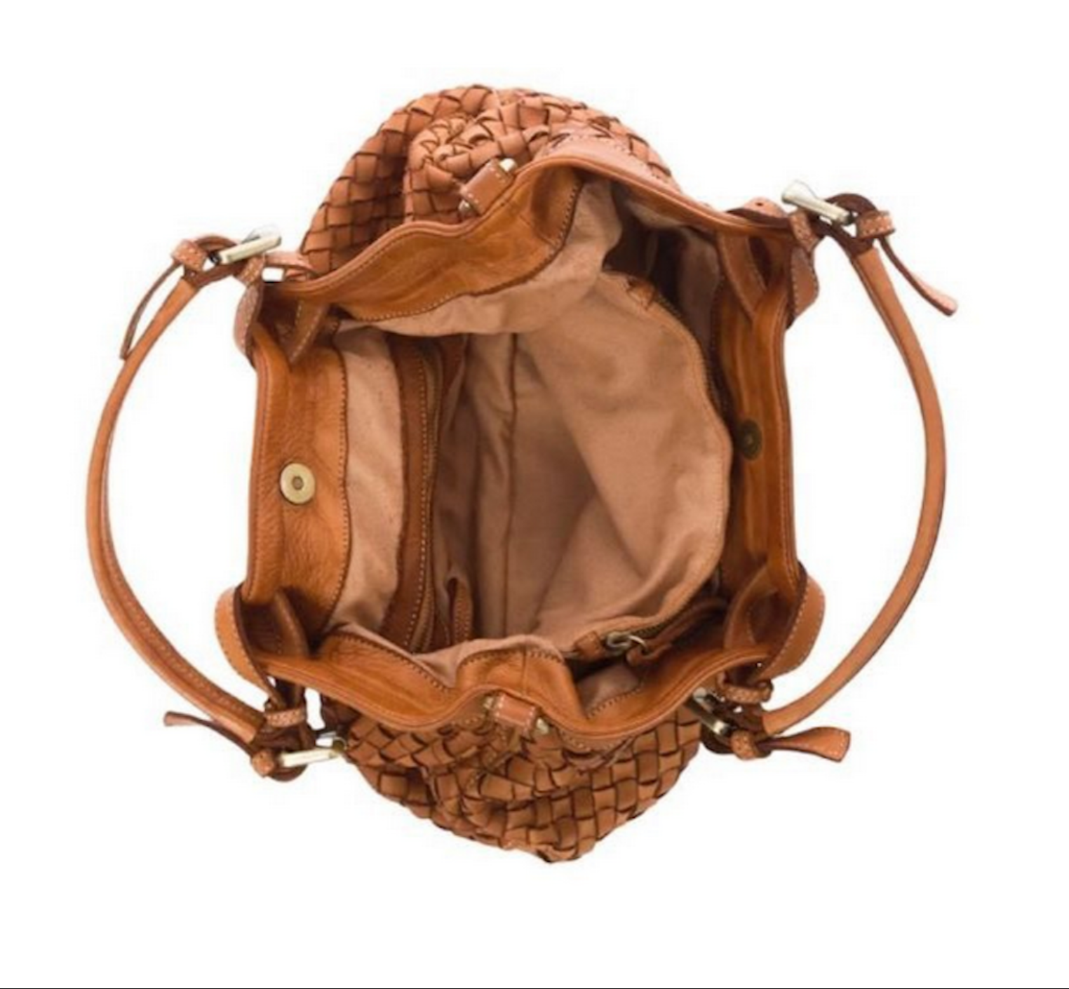 BZNA Bag Rene Verde Forest  Italy Designer geflochten Damen Handtasche Schultertasche Tasche Shopper Neu - B Z N A