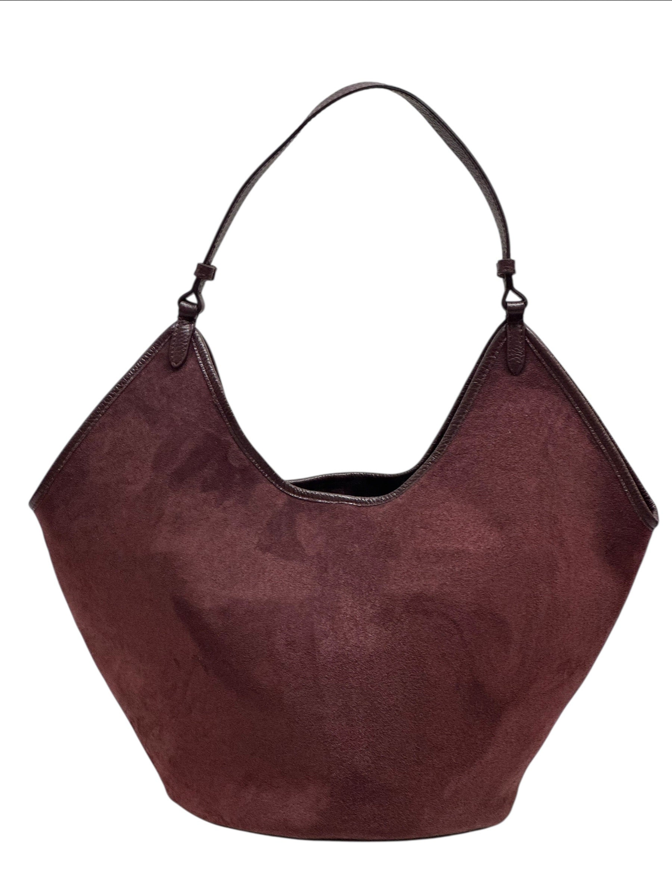 BZNA Bag  Tanjia Bordeaux Wildleder Italy Damen Handtasche Schultertasche Tasche BZNA6033 - B Z N A