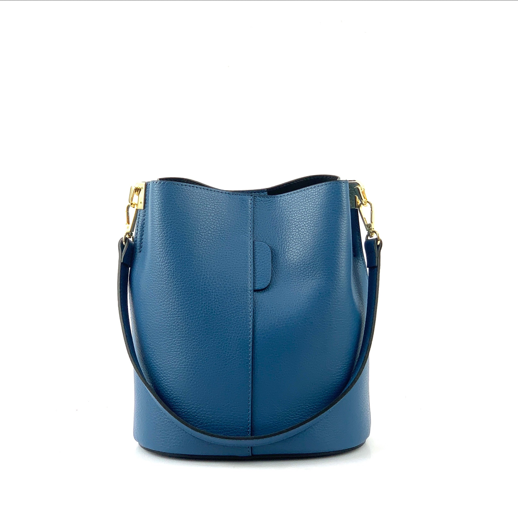 BZNA Bag Shirinia Jeans Leder Italy Damen Handtasche Schultertasche Tasche - B Z N A