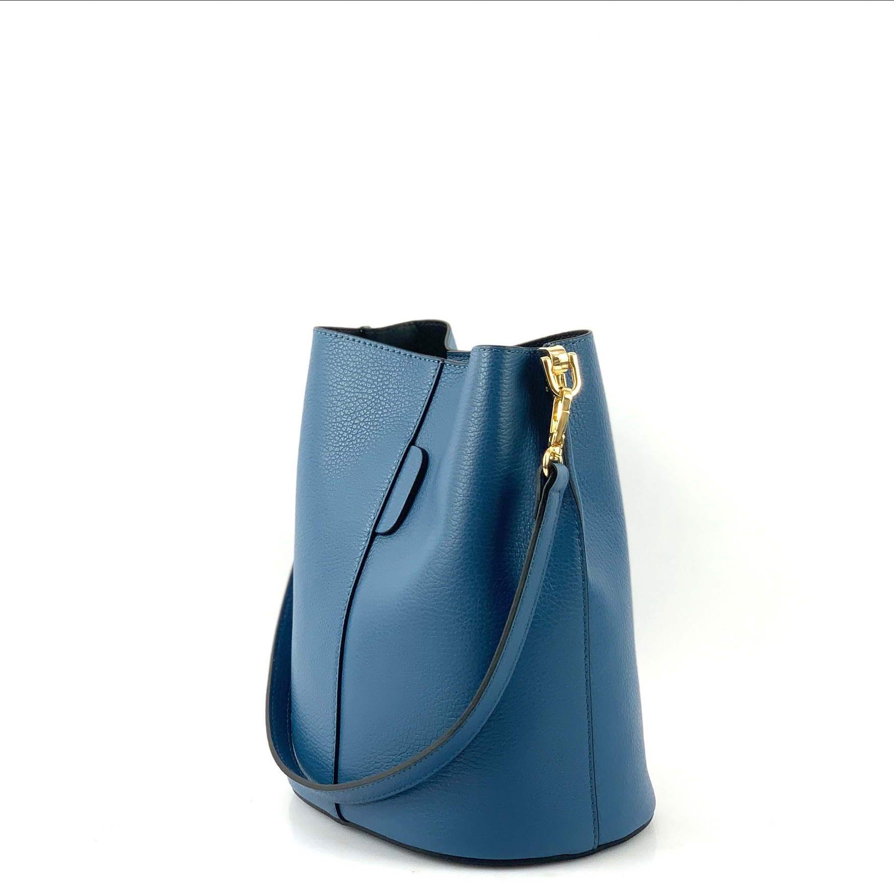BZNA Bag Shirinia Jeans Leder Italy Damen Handtasche Schultertasche Tasche - B Z N A