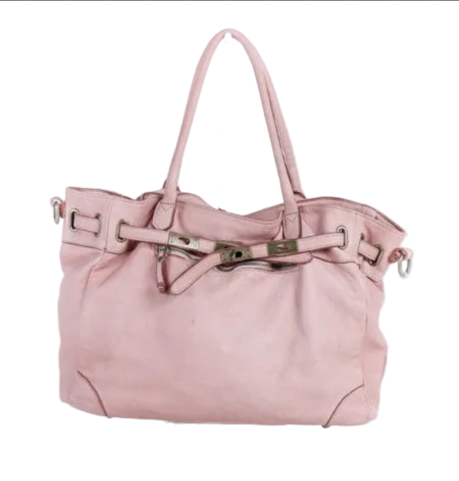 BZNA Bag Mila Rosa vintage Italy Designer Business Damen Handtasche Ledertasche Schultertasche Tasche Leder Shopper Neu - B Z N A