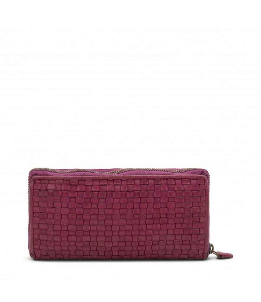 BZNA Berlin Daisy Pink Wallet Leather Leder Portemonnaie Geldbörse Clutch