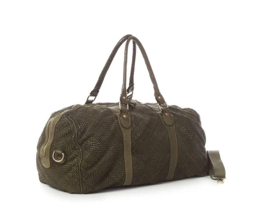 BZNA Bag Viona Grün Italy Designer Weekender Unisex Reise Tasche Handtasche Schultertasche Leder Shopper Neu