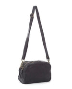Load image into Gallery viewer, BZNA Bag Lucy Schwarz Italy Designer Clutch Braided Ledertasche Umhängetasche
