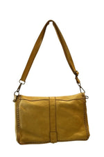 Load image into Gallery viewer, BZNA Bag Luna Gelb Italy Designer Clutch Umhängetasche Damen Handtasche Schultertasche Tasche Leder Shopper Neu
