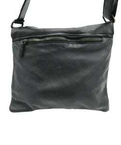 BZNA Bag Pina Schwarz Italy Designer Messenger Damen Handtasche Schultertasche