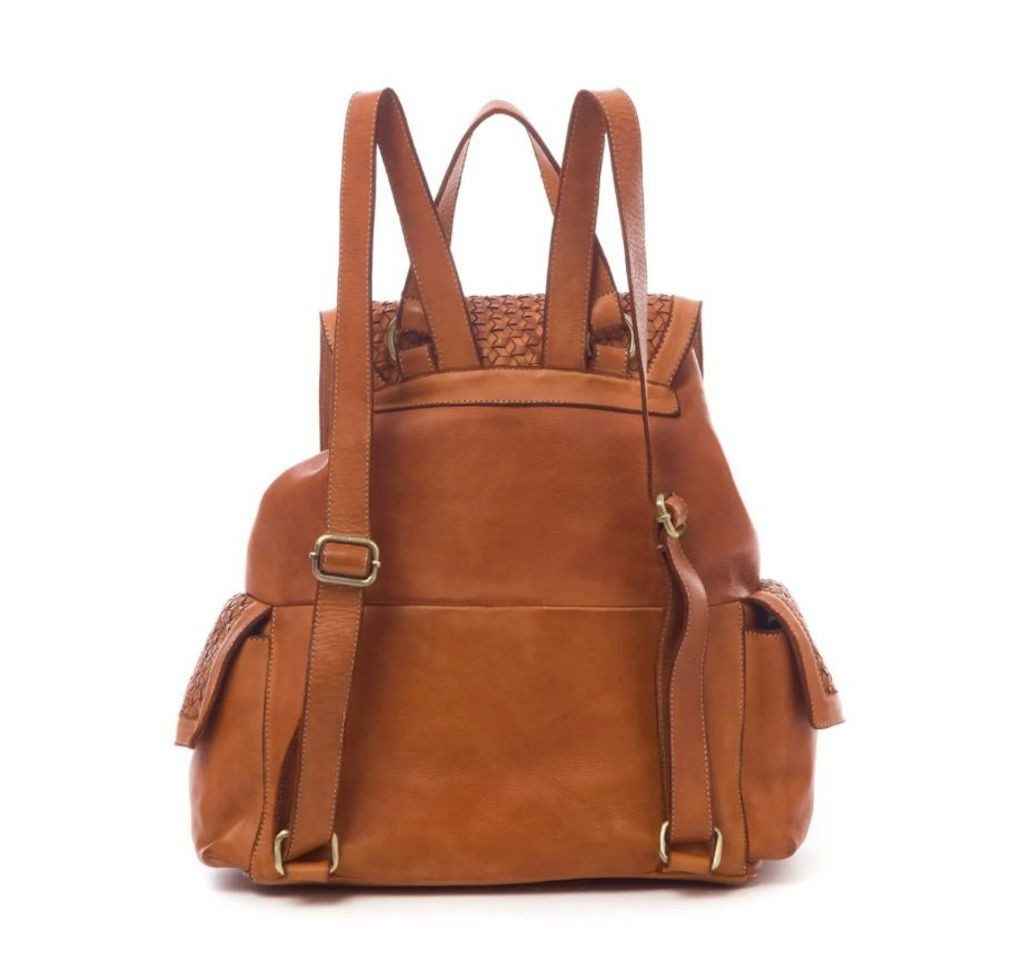 BZNA Bag Emely Grün Backpacker Designer Rucksack Damentasche Schultertasche