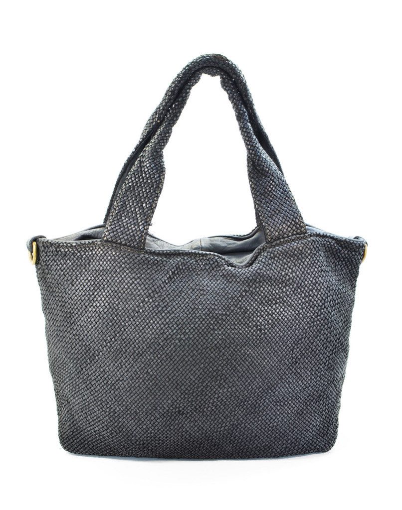 BZNA Bag Sana Schwarz Italy Designer Damen Handtasche Schultertasche Tasche - B Z N A