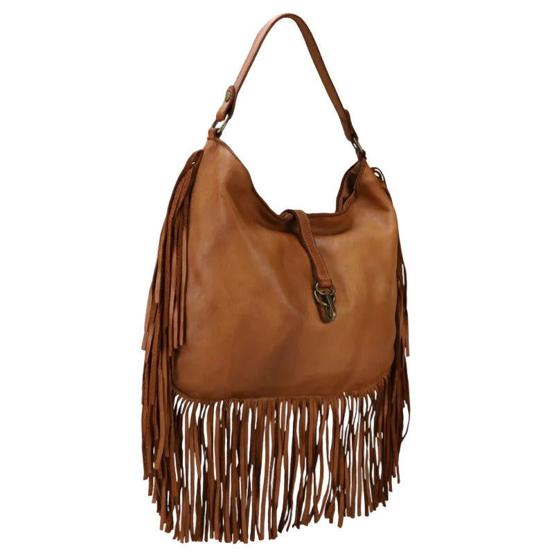 BZNA Bag Napoli cognac Italy Designer Damen Handtasche Ledertasche Schultertasche Tasche Leder Shopper Neu - B Z N A