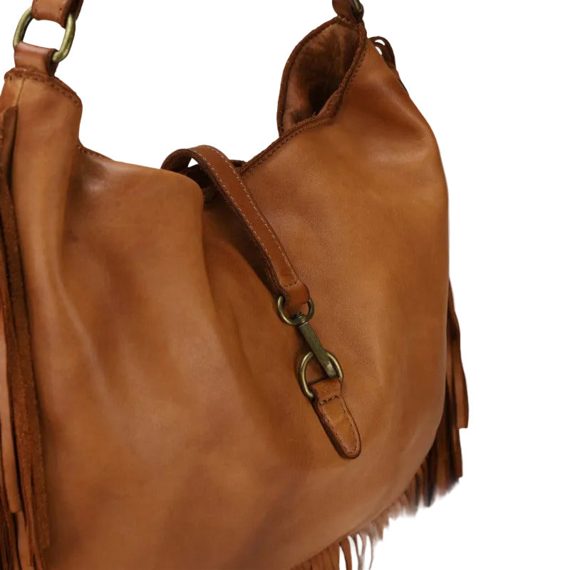 BZNA Bag Napoli cognac Italy Designer Damen Handtasche Ledertasche Schultertasche Tasche Leder Shopper Neu - B Z N A