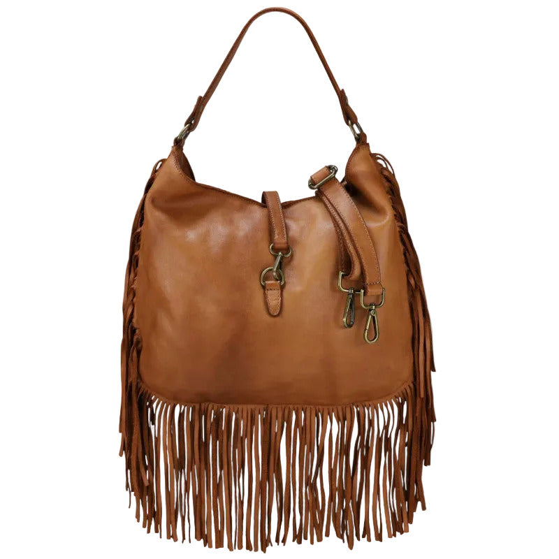 BZNA Bag Napoli cognac Italy Designer Damen Handtasche Ledertasche Schultertasche Tasche Leder Shopper Neu - B Z N A