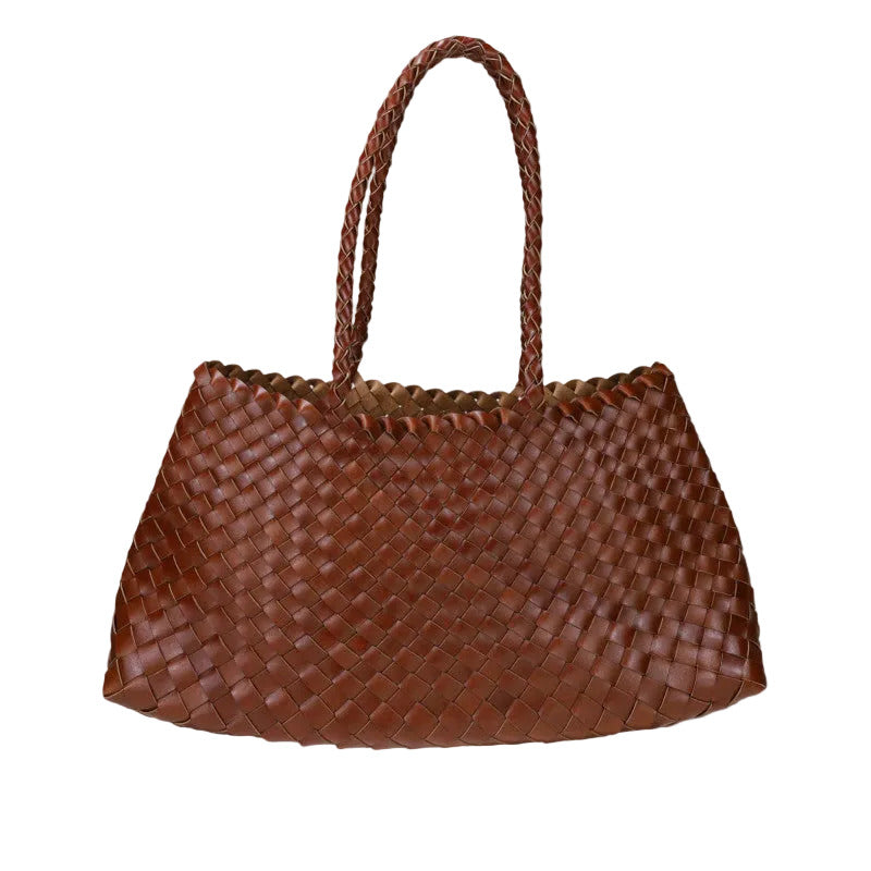 BZNA Bag Cognac Italy Damen Handtasche Schultertasche Tasche Leder BZNA6167 - B Z N A