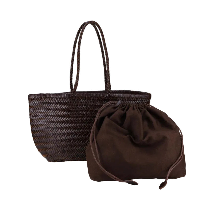 BZNA Bag Cognac Italy Damen Handtasche Schultertasche Tasche Leder BZNA6166 - B Z N A