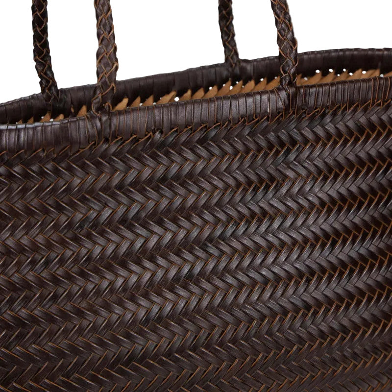 BZNA Bag Cognac Italy Damen Handtasche Schultertasche Tasche Leder BZNA6166 - B Z N A