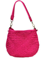 Load image into Gallery viewer, BZNA Bag Alesa Pink Italy Designer Beutel Umhängetasche Damen Handtasche Leder

