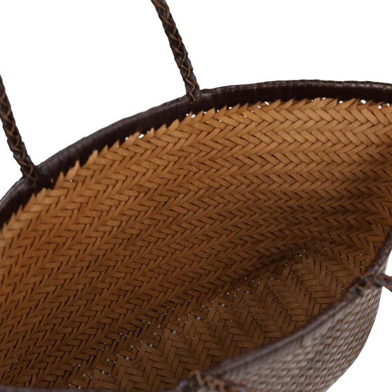 BZNA Bag Cognac Italy Damen Handtasche Schultertasche Tasche Leder BZNA6166 - B Z N A