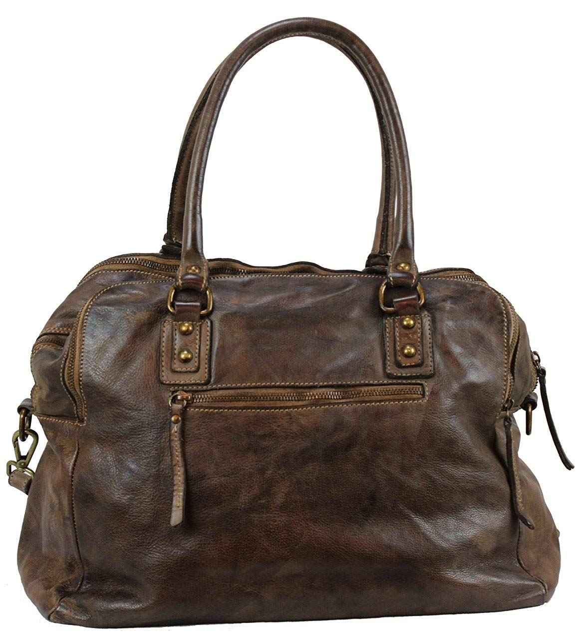 BZNA Bag Lue moro Italy Designer Messenger Damen Handtasche Schultertasche Tasche Leder Shopper Neu
