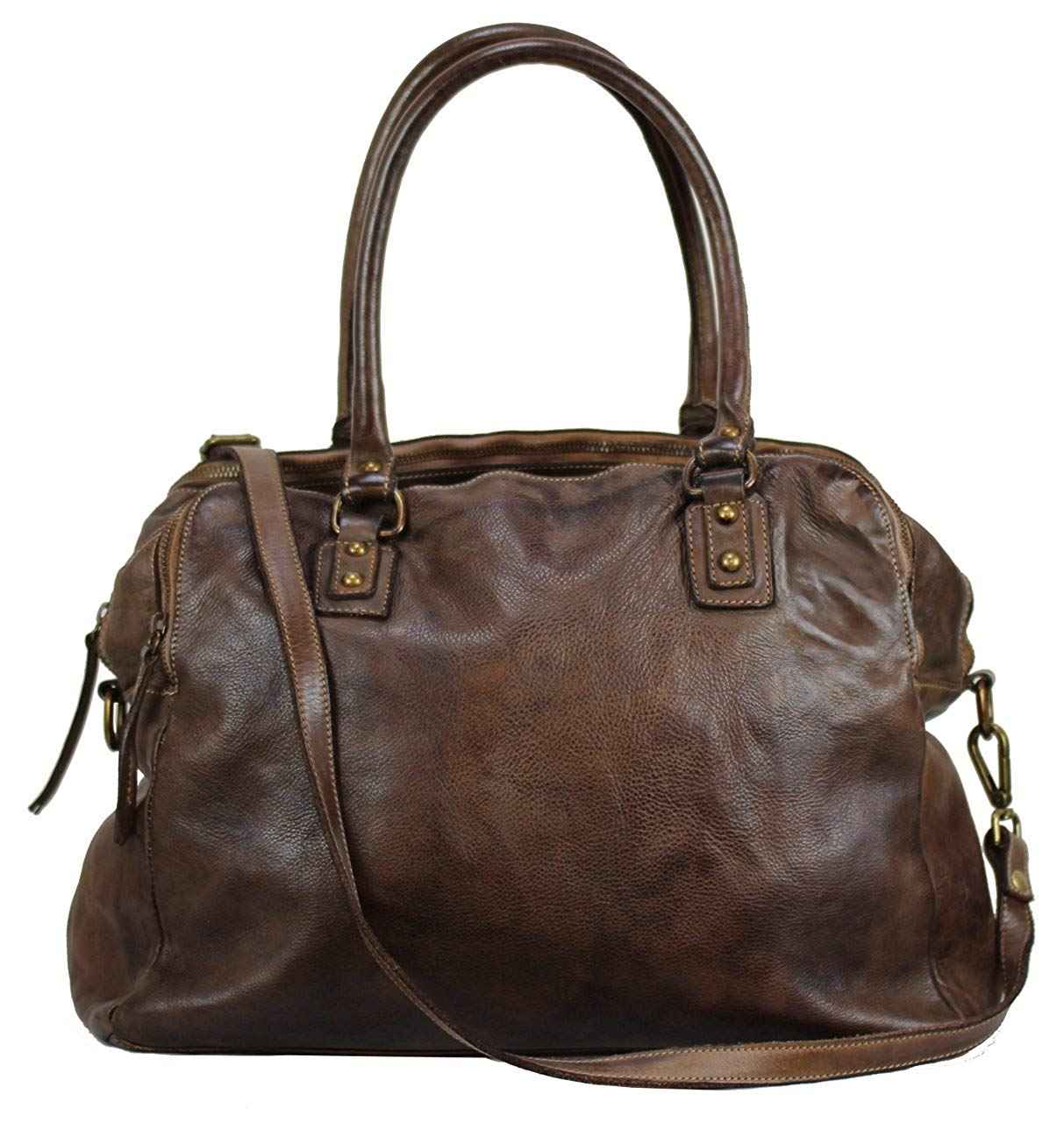 BZNA Bag Lue moro Italy Designer Messenger Damen Handtasche Schultertasche Tasche Leder Shopper Neu