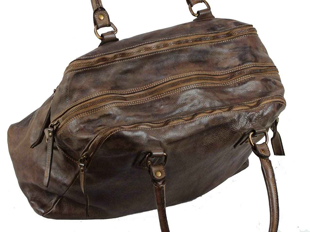 BZNA Bag Lue moro Italy Designer Messenger Damen Handtasche Schultertasche Tasche Leder Shopper Neu