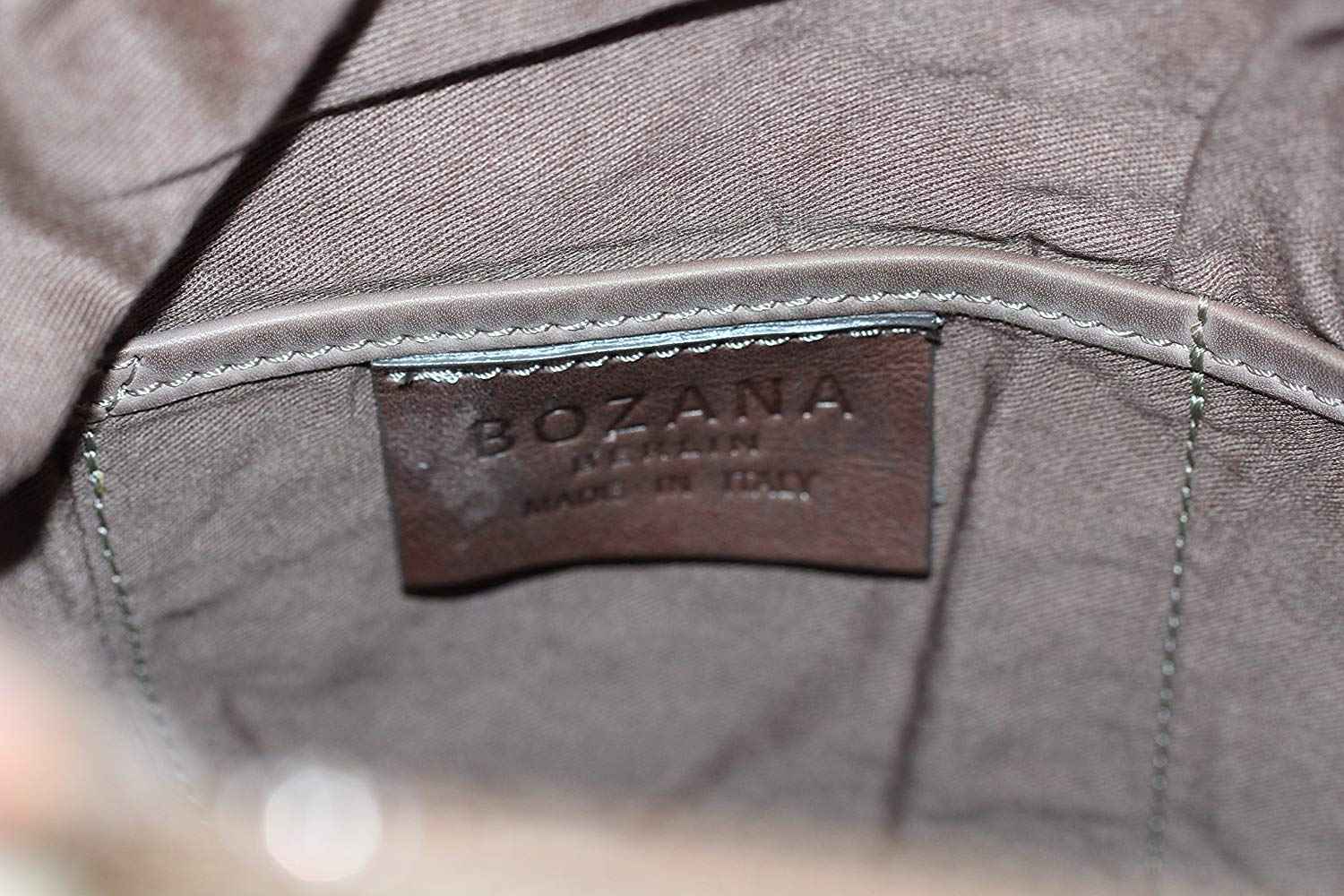 BOZANA Bag Marie moro sheep Italy Designer Damen Handtasche Schultertasche Tasche Schafsleder Shopper Neu