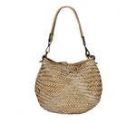 Load image into Gallery viewer, BZNA Bag Alesa Beige Italy Designer Beutel Umhängetasche Damen Handtasche Leder - B Z N A
