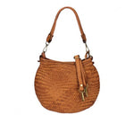 Load image into Gallery viewer, BZNA Bag Alesa Braun Italy Designer Beutel Umhängetasche Damen Handtasche Leder - B Z N A
