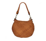 Load image into Gallery viewer, BZNA Bag Alesa Cogna Italy Designer Beutel Umhängetasche Damen Handtasche Leder - B Z N A
