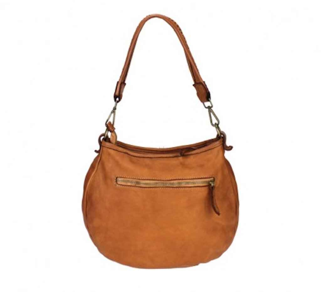 BZNA Bag Alesa Grün Italy Designer Beutel Umhängetasche Damen Handtasche Leder