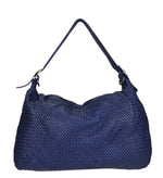 Load image into Gallery viewer, BZNA Bag Amelia Blau Italy Designer Damen Handtasche Schultertasche Tasche - B Z N A
