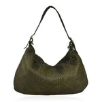 Load image into Gallery viewer, BZNA Bag Amelia Grün Italy Designer Damen Handtasche Schultertasche Tasche - B Z N A
