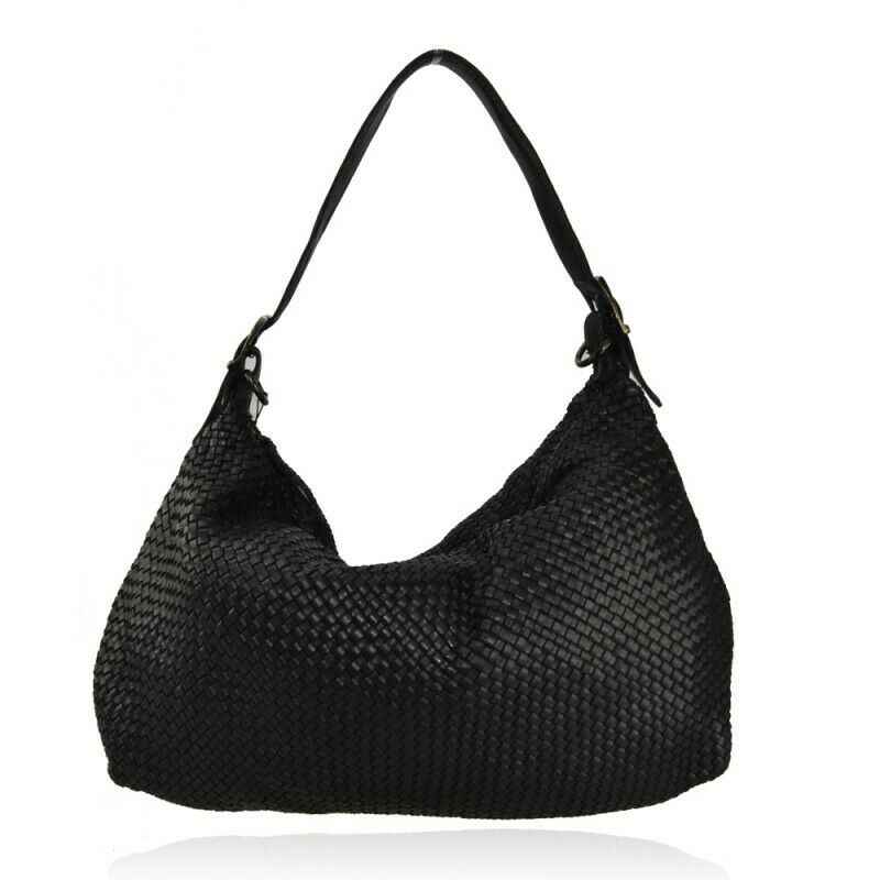 BZNA Bag Amelia schwarz Italy Designer Damen Handtasche Schultertasche Tasche