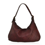 Load image into Gallery viewer, BZNA Bag Amelia Weinrot Italy Designer Damen Handtasche Schultertasche Tasche - B Z N A
