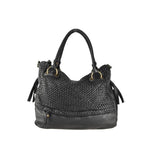 Load image into Gallery viewer, BZNA Bag Arya Schwarz Italy Designer Damen Handtasche Schultertasche Tasche Leder - B Z N A
