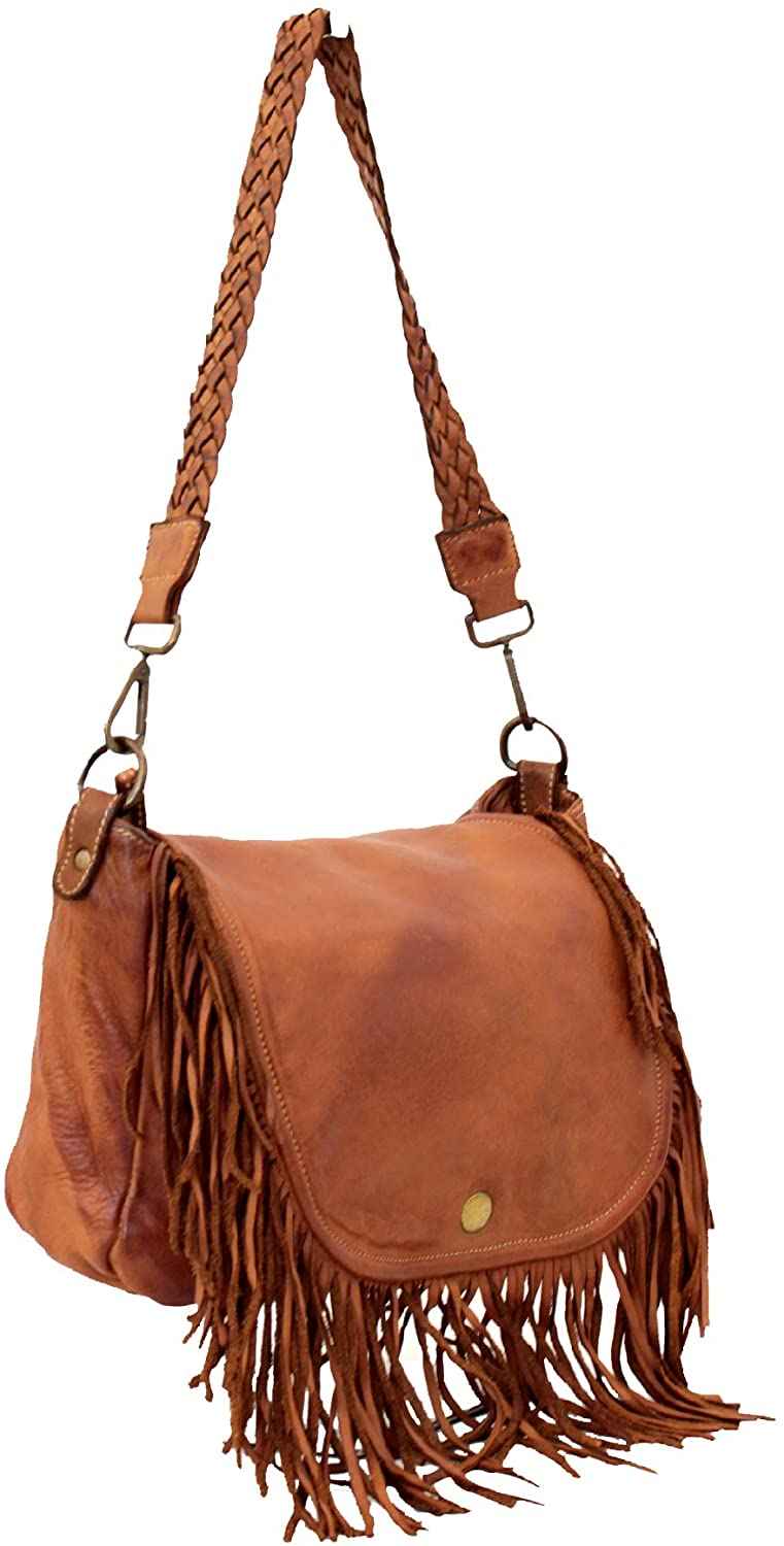 BZNA Bag Bari grau Italy Designer Damen Handtasche Ledertasche Schultertasche Tasche Leder Shopper Neu