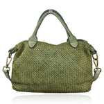 Load image into Gallery viewer, BZNA Bag Bianca Braun Italy Designer Damen Handtasche Schultertasche Tasche - B Z N A
