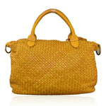 Load image into Gallery viewer, BZNA Bag Bianca Gelb Italy Designer Damen Handtasche Schultertasche Tasche - B Z N A
