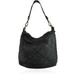 Load image into Gallery viewer, BZNA Bag Briana Grau Italy Designer Beutel Umhängetasche Damen Handtasche Leder - B Z N A
