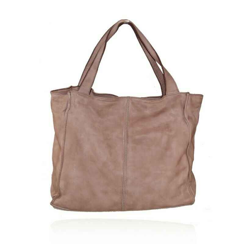 BZNA Bag Cassy Rosa Italy Designer Beutel Umhängetasche Damen Handtasche Leder