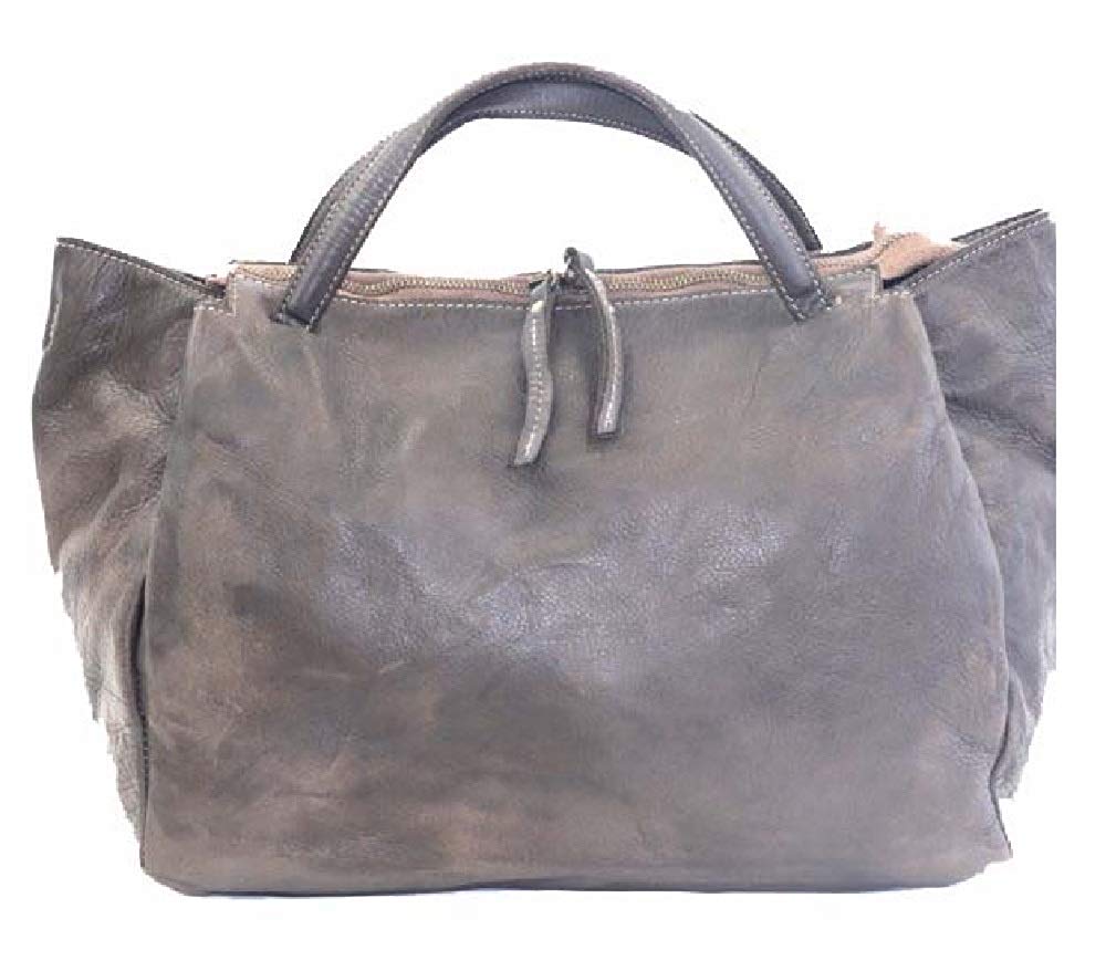 BZNA Bag Diana braun Italy Designer Damen Handtasche Schultertasche Tasche Leder Shopper Neu - B Z N A