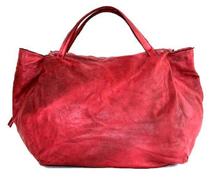 BZNA Bag Diana rot Italy Designer Damen Handtasche Schultertasche Tasche Leder Shopper Neu - B Z N A