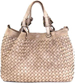 Load image into Gallery viewer, BZNA Bag Fina small beige Lederfarben Italy Designer Damen Handtasche Schultertasche Tasche Schafsleder Shopper Neu - B Z N A
