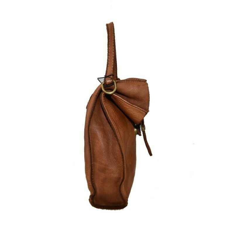 BZNA Bag Finja Braun Designer mobile Handytasche Ledertasche Umhängetasche