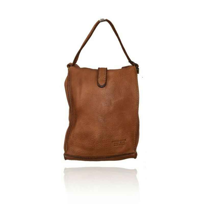 BZNA Bag Finja Braun Designer mobile Handytasche Ledertasche Umhängetasche