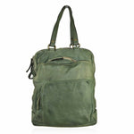 Load image into Gallery viewer, BZNA Bag Flipp Grün Backpacker Rucksack Damenhandtasche Schultertasche - B Z N A
