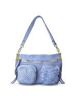 Load image into Gallery viewer, BZNA Bag Gesa Blau Umhängetasche Designer Clutch Ledertasche Schultertasche - B Z N A
