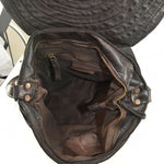 Load image into Gallery viewer, BZNA Bag Hazel Braun Italy Designer Beutel Umhängetasche Damen Handtasche Leder - B Z N A
